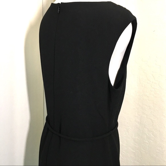 Talbots Sleeveless Black Dress Size 8 - Picture 4 of 7